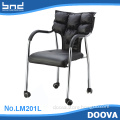 modern best selling metal leg office chair with wheels